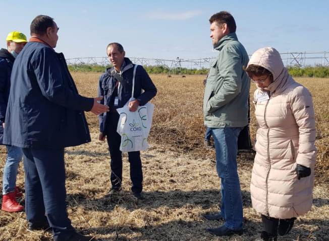 Профессор БашГАУ Разит Нурлыгаянов принял участие в Дне поля сои «Урожай 2021» в Самарской области